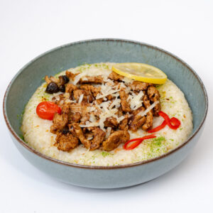 Beef risotto